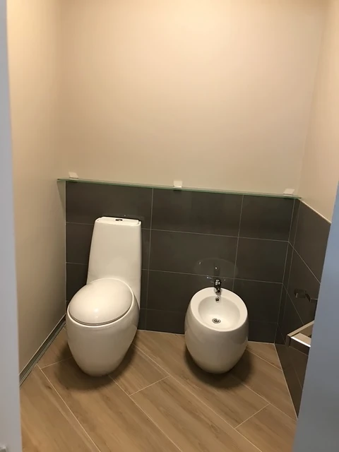 Bathroom renovation — fixture finish