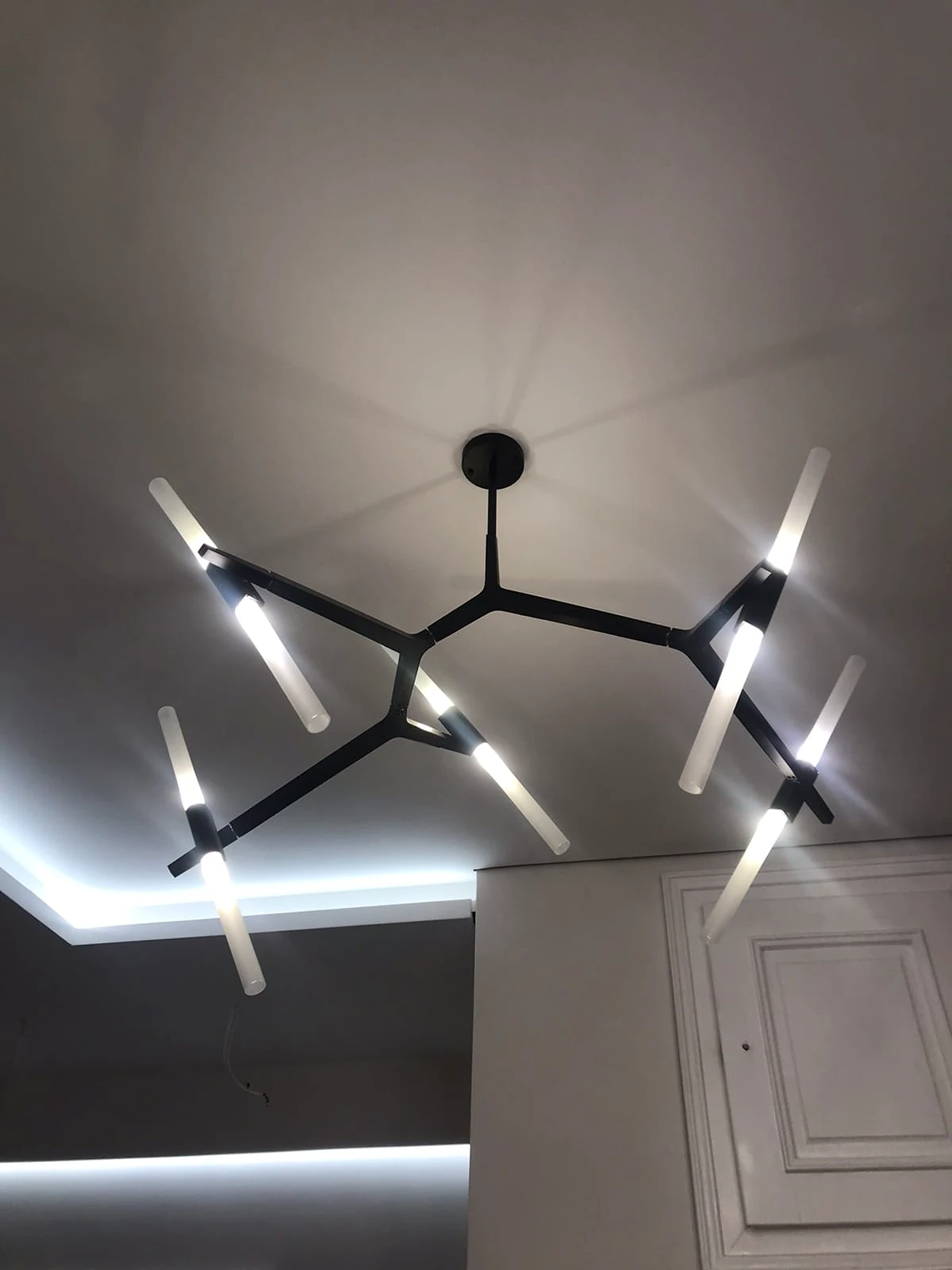 Interior lighting and finish renovation