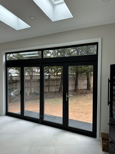 Exterior renovation — patio door