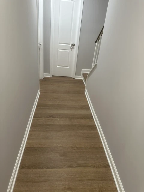 Interior renovation — staircase