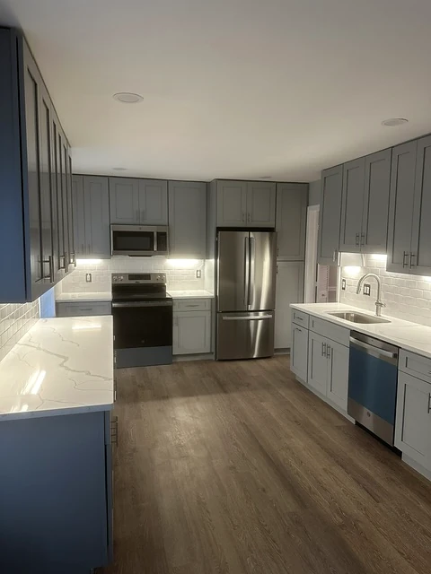 Modern remodeled kitchen