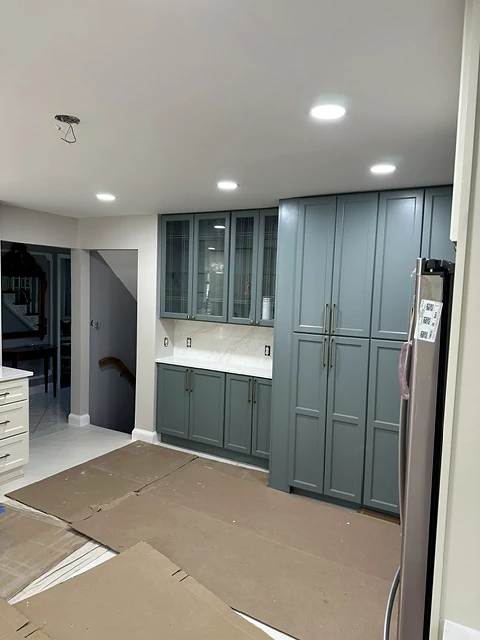 Completed kitchen renovation